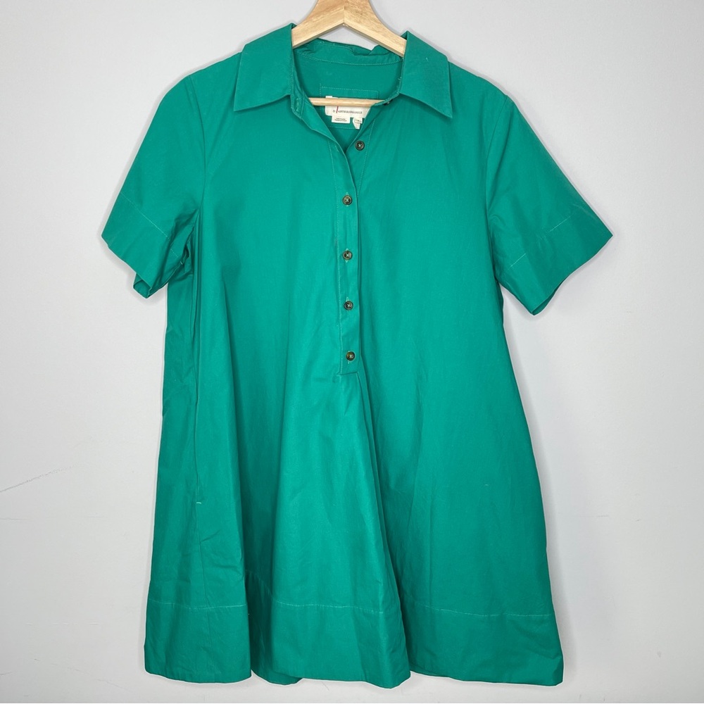 Ladies By Anthropologie size small Green dress